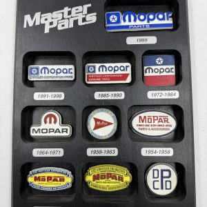 Mopar Bruce Fox Parts Award Plaque 1933-1999