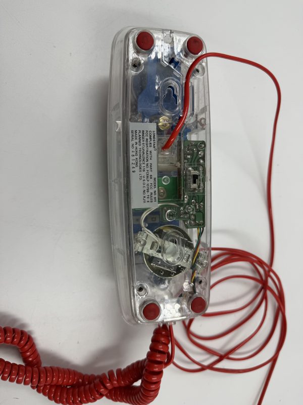 Vintage Lonestar Clear Corded Telephone - Image 2