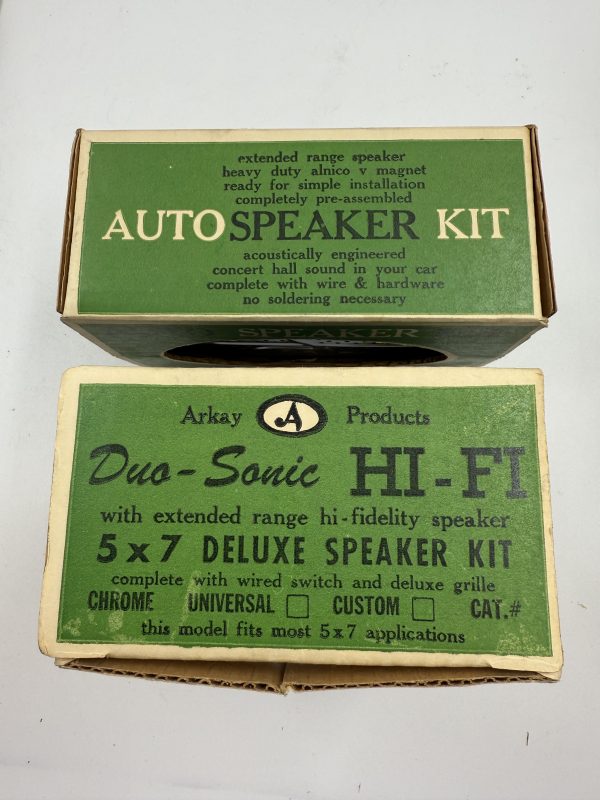 Arkay Products NOS Duo-Sonic Hi-Fi 5x7 Speaker Kit - Image 2