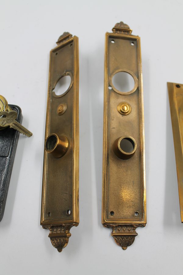 Book-Cadillac Hotel Original Door Knob/Lock Set of Two - Image 7
