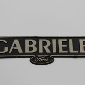 Gabriele Ford Dealer Emblem - Plastic