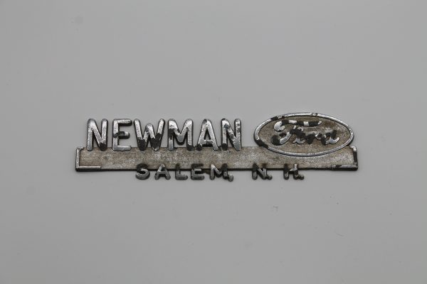 Newman Ford Salem, NH Dealer Emblem - Metal