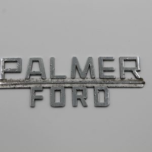Palmer Ford Dealer Emblem - Metal