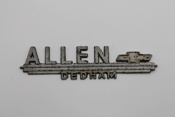 Allen Chevrolet Dedham MA Dealer Emblem - Metal