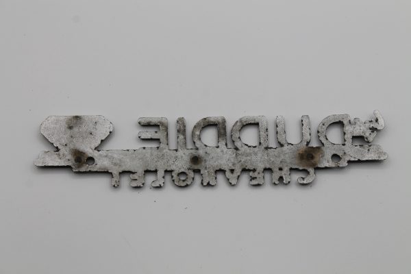 By Duddie Chevrolet Dealer Emblem - Metal - Image 2