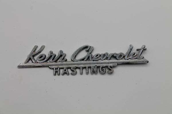 Kerr Chevrolet Hastings Dealer Emblem - Metal